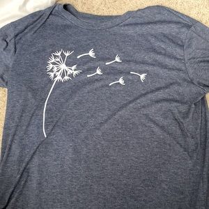 Blue, tee short sleeve 2XL